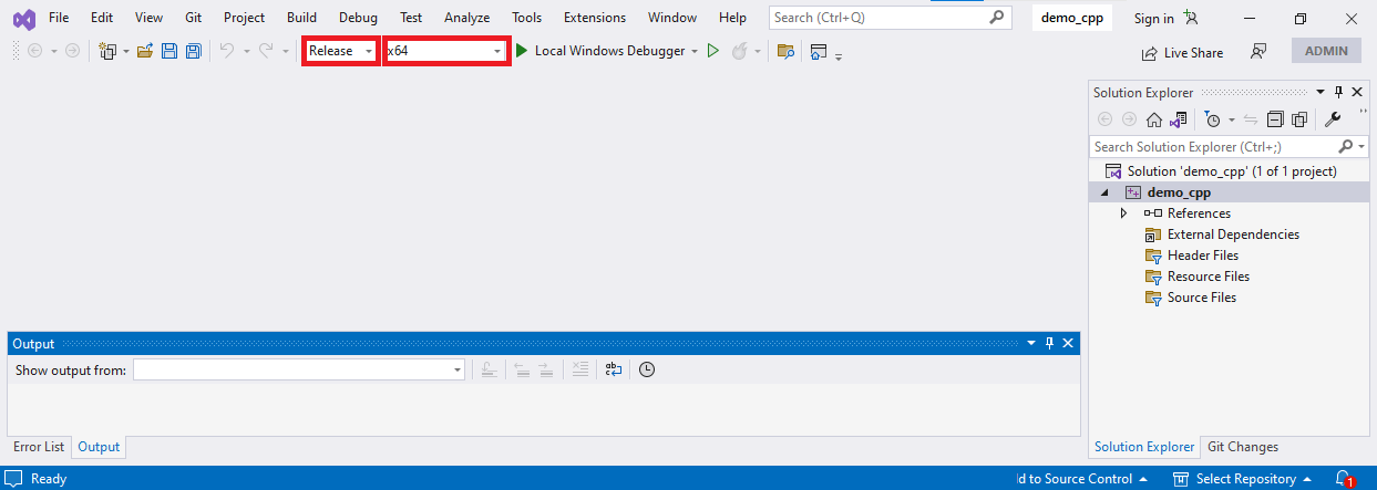 Release and x64