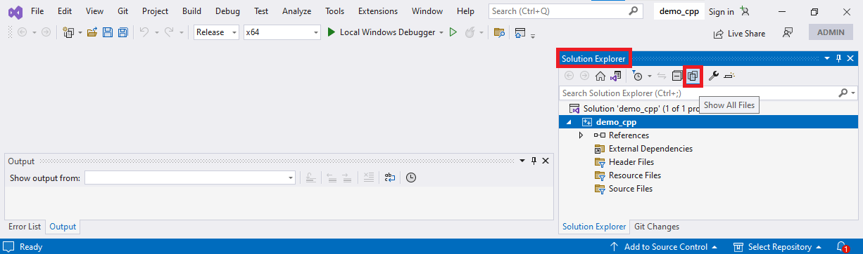 Show All Files